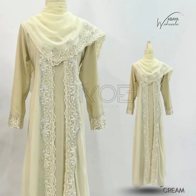 NEW COLLECTION ABAYA WAHEEDA WITH SHAWL | IN 13 COLOUR thumbnail 4