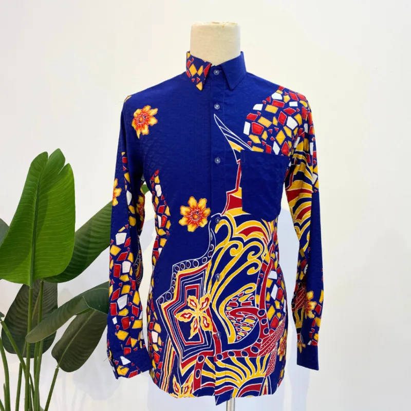 NEW DESIGN FOR MERDEKA !! KEMEJA BATIK MERDEKA IN 3 COLOUR BY MOFF thumbnail 3