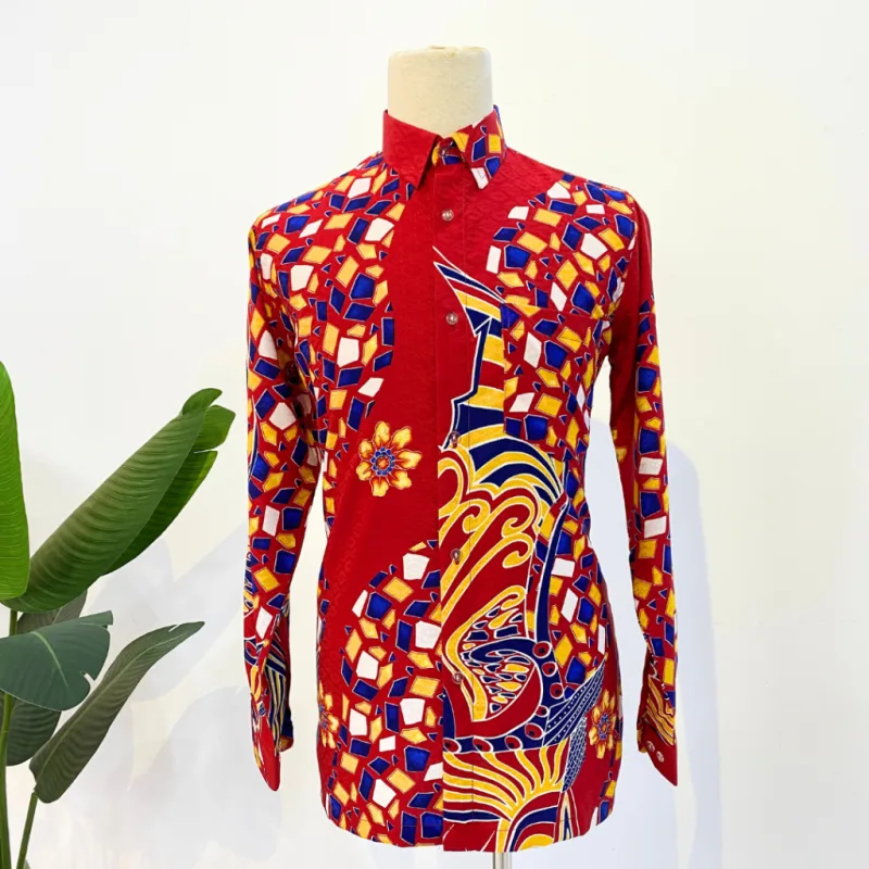 NEW DESIGN FOR MERDEKA !! KEMEJA BATIK MERDEKA IN 3 COLOUR BY MOFF thumbnail 5