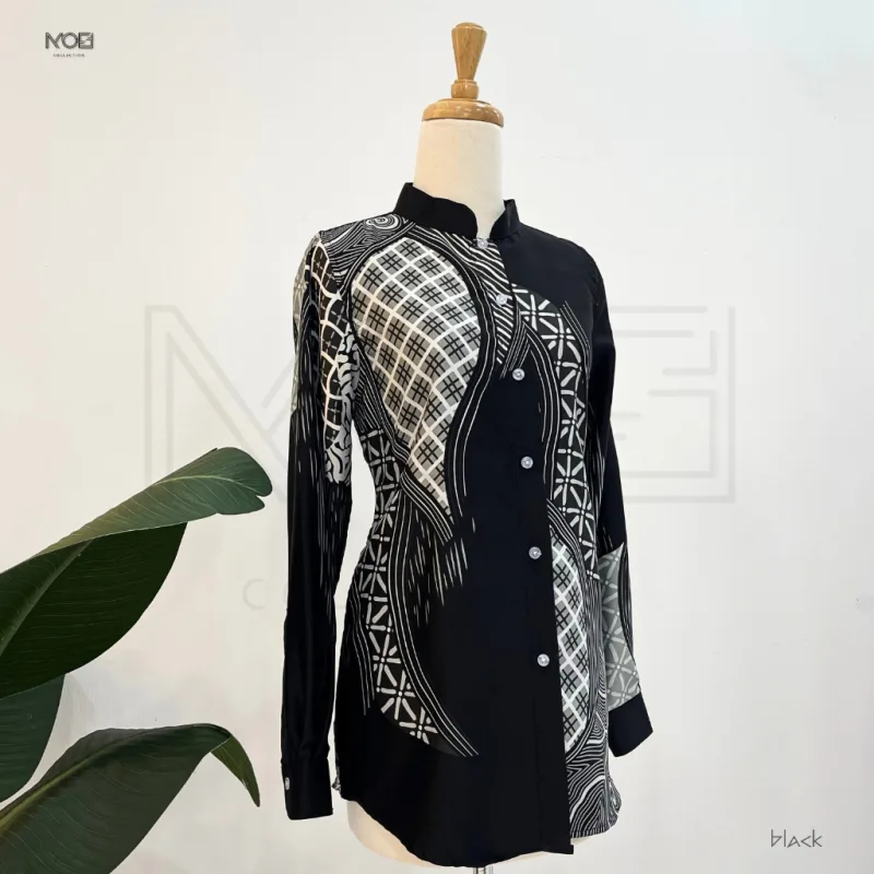 KEMEJA BATIK WANITA KELANA IN 5 COLOUR BY MOFF COLLECTION thumbnail 5