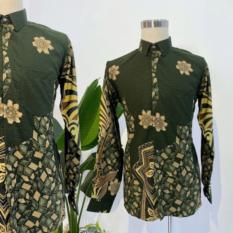 NEW DESIGN!! KEMEJA BATIK JENTAYU IN 5 COLOUR BY MOFF COLLECTION thumbnail 4