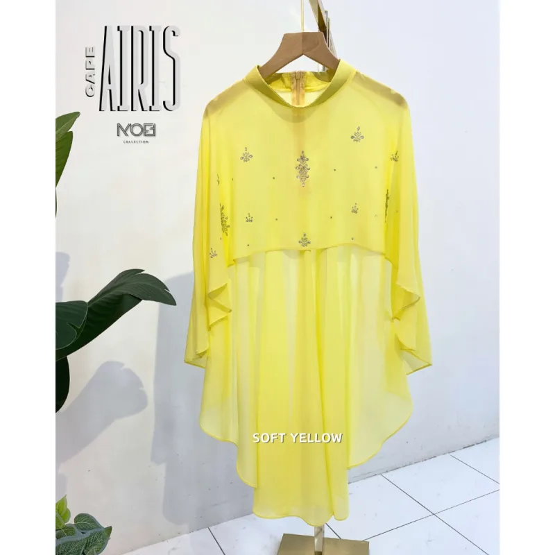 New Design !! Cape Airis DEWASA in 15 Colour I Nikah I Tunang I Kenduri I Dinner By Moff Collection thumbnail 5