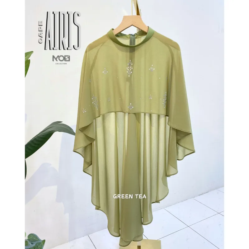 New Design !! Cape Airis DEWASA in 15 Colour I Nikah I Tunang I Kenduri I Dinner By Moff Collection thumbnail 3