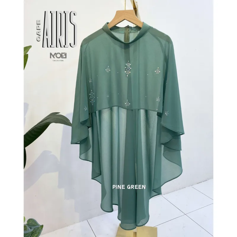 New Design !! Cape Airis DEWASA in 15 Colour I Nikah I Tunang I Kenduri I Dinner By Moff Collection thumbnail 2
