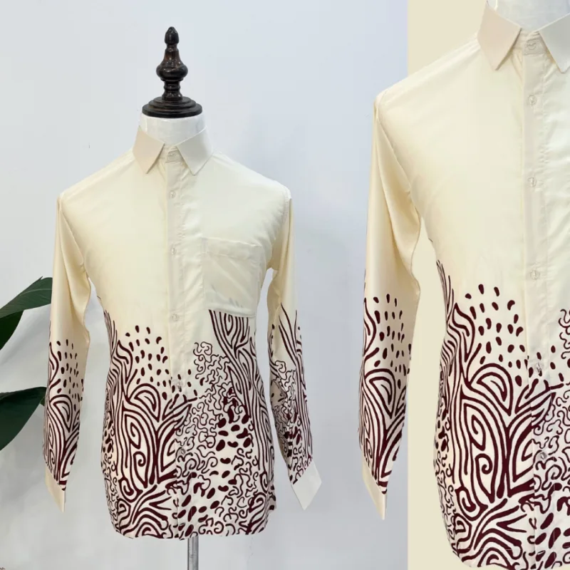Kemeja Batik Indera In 8 Colour By Moff2U I Batik Malaysia I Batik Moden thumbnail 3