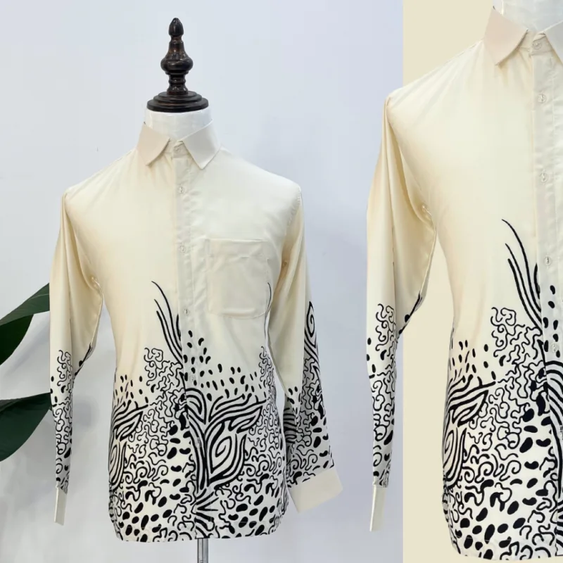 Kemeja Batik Indera In 8 Colour By Moff2U I Batik Malaysia I Batik Moden thumbnail 4