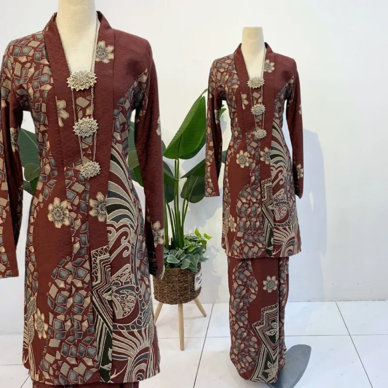 NEW DESIGN !!! KEBARUNG BATIK JENTAYU IN 5 COLOUR BY MOFF COLLECTION thumbnail 4