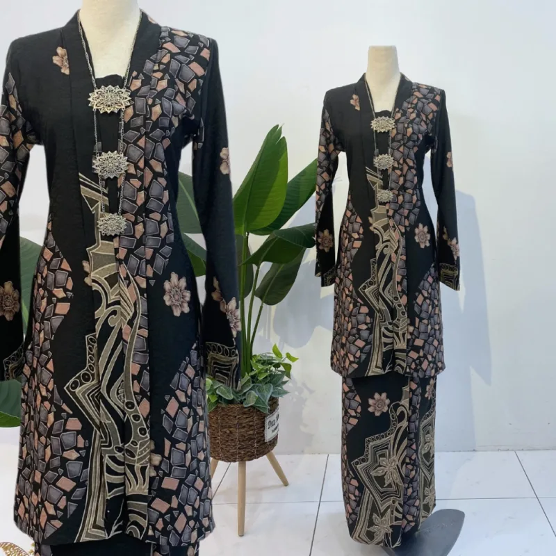 NEW DESIGN !!! KEBARUNG BATIK JENTAYU IN 5 COLOUR BY MOFF COLLECTION thumbnail 3
