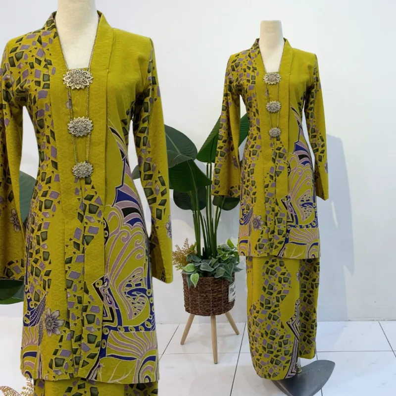 NEW DESIGN !!! KEBARUNG BATIK JENTAYU IN 5 COLOUR BY MOFF COLLECTION thumbnail 5