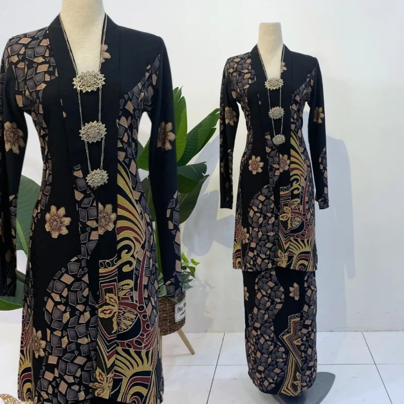 NEW DESIGN !!! KEBARUNG BATIK JENTAYU IN 5 COLOUR BY MOFF COLLECTION thumbnail 2