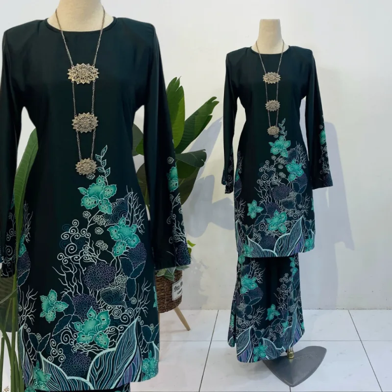 NEW DESIGN !!! KURUNG BATIK ANGGUN IN 5 COLOUR BY MOFF COLLECTION thumbnail 2
