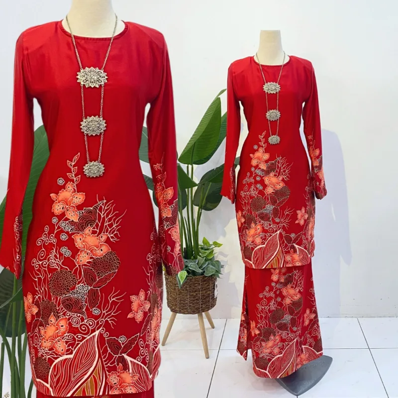NEW DESIGN !!! KURUNG BATIK ANGGUN IN 5 COLOUR BY MOFF COLLECTION thumbnail 3