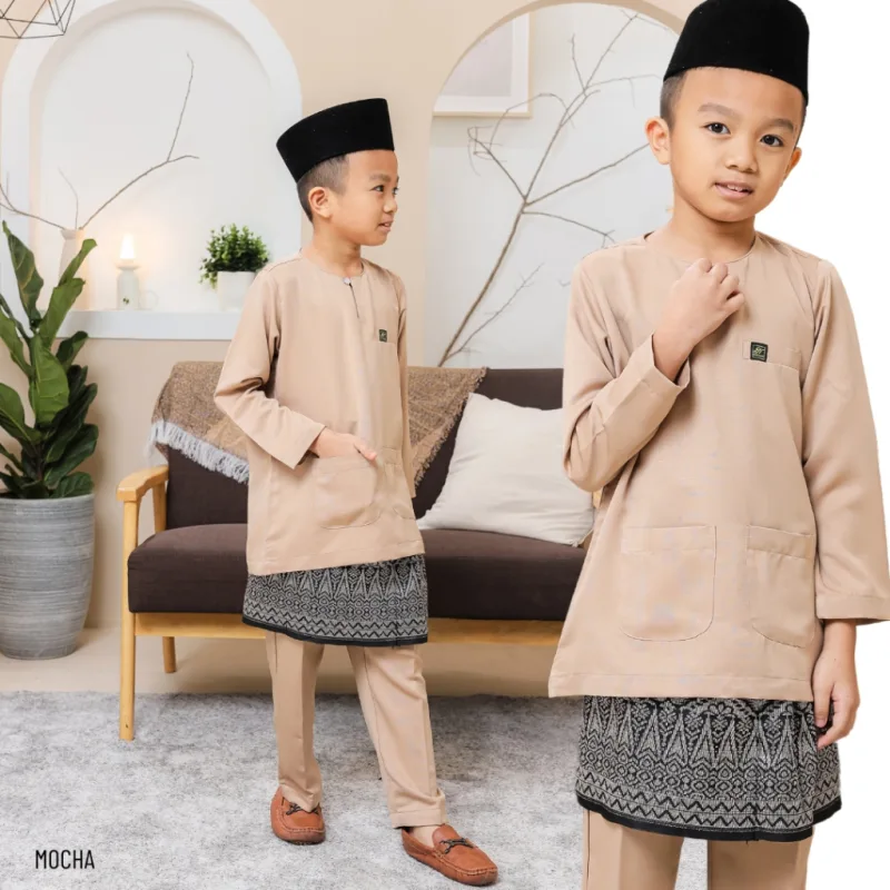 Baju Melayu Teluk Belanga Kids in 5 Colour By Moff2U I Teluk Belanga I Baju Melayu thumbnail 2