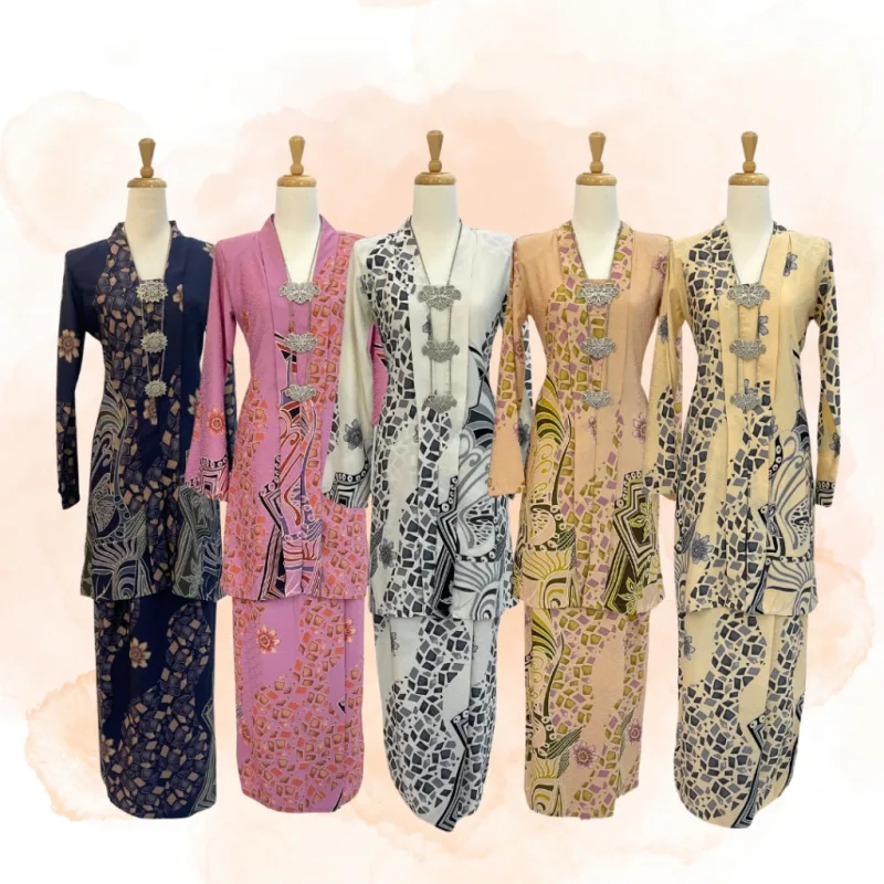 Kebarung Jentayu In 5 Colour BY Moff2u I Kebarung Batik I Batik Malaysia