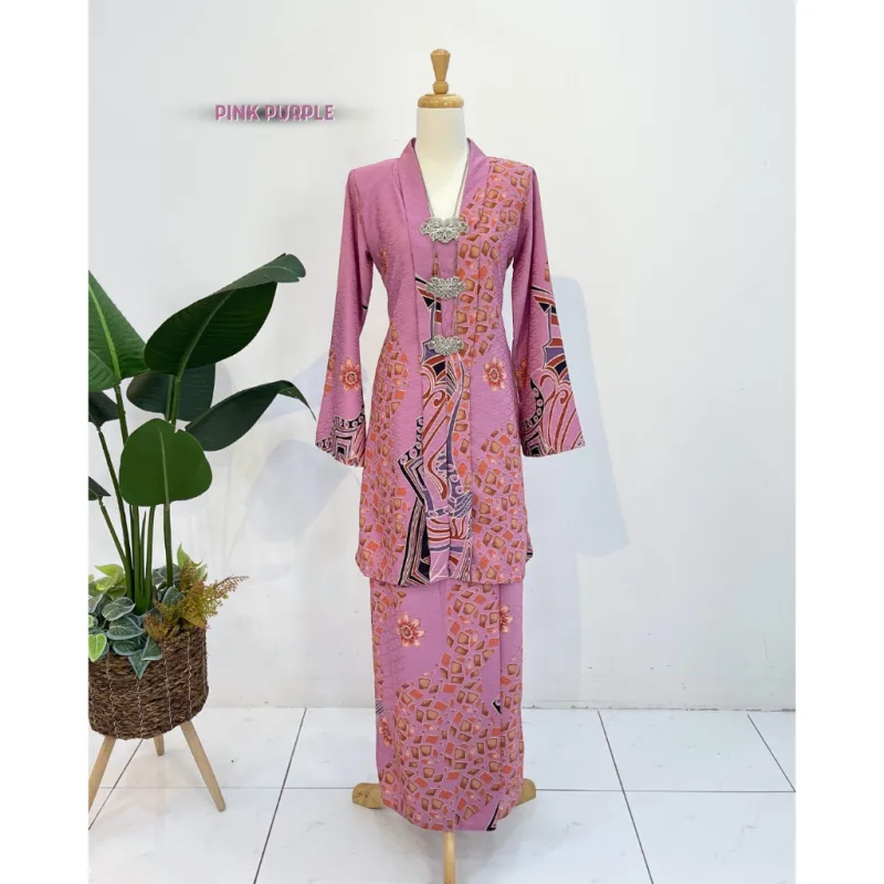 Kebarung Jentayu In 5 Colour BY Moff2u I Kebarung Batik I Batik Malaysia thumbnail 3