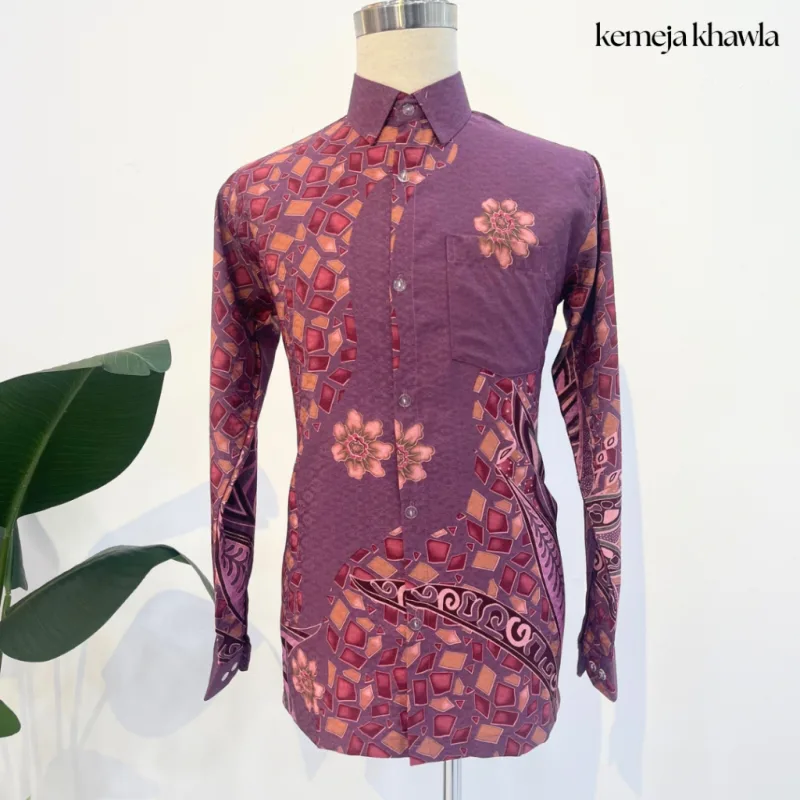 New Design Batik !! Kemeja Khawla in 9 colour by moff2u I batik malaysia I batik moden thumbnail 5