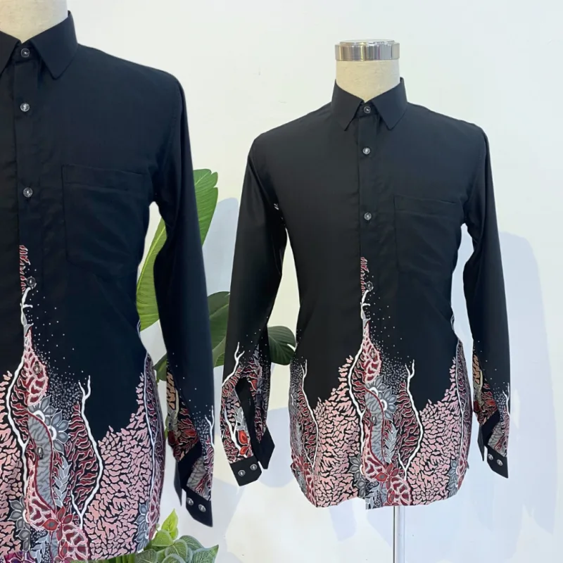 Kemeja Batik Dewwy IN 5 colour by Moff2u I Batik Moden I Batik Malaysia I Batik Printed thumbnail 5