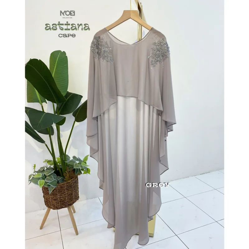 New Design !! Cape Astiana in 7 Colour I Nikah I Tunang I Kenduri I Dinner By Moff Collection thumbnail 5