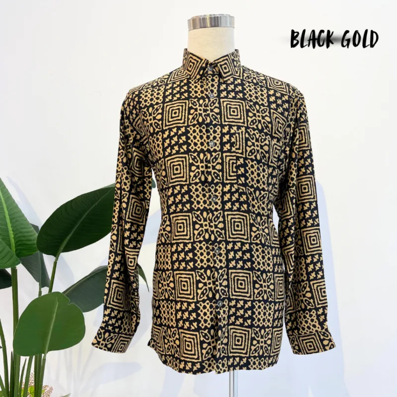 NEW DESIGN !! Kemeja Batik Seroja IN 11 Colour by MOFF2u thumbnail 5
