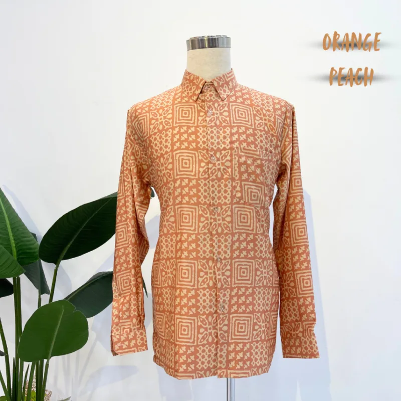 NEW DESIGN !! Kemeja Batik Seroja IN 11 Colour by MOFF2u thumbnail 4