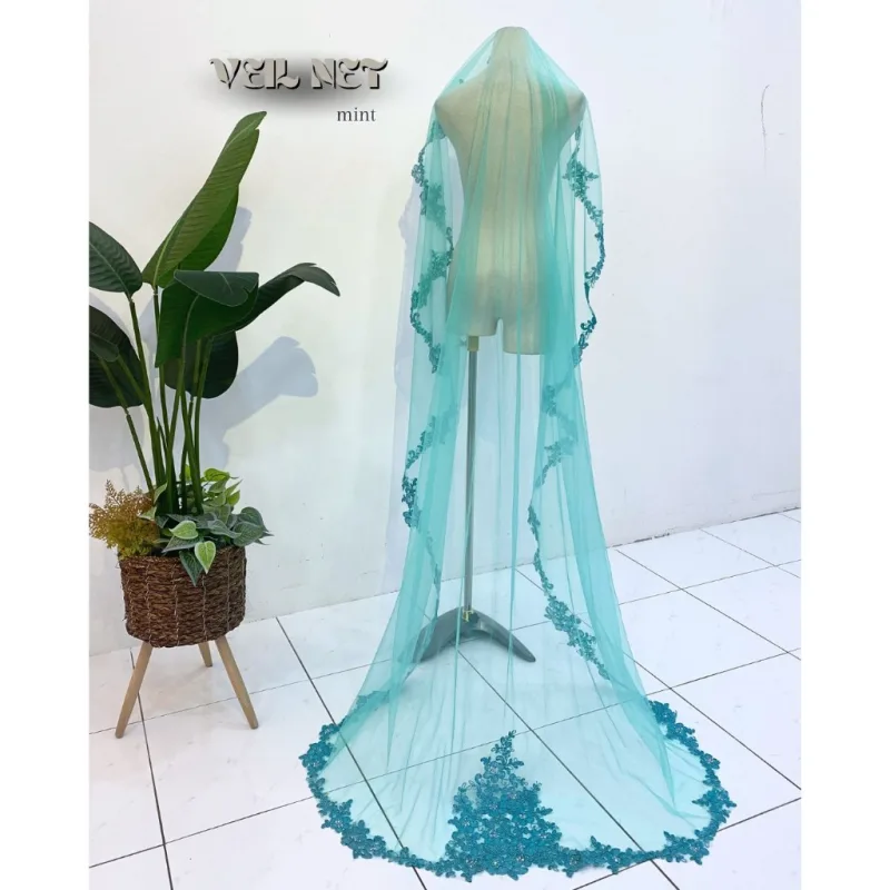 NEW VEIL !!! VEIL NET MARRYMEE BY MOFF COLLECTION thumbnail 2