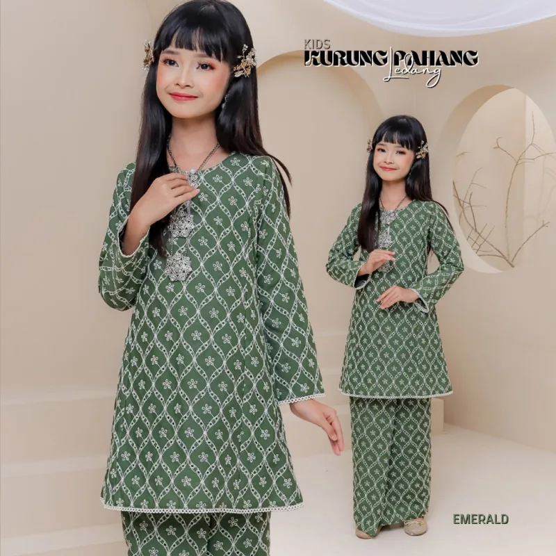 KURUNG PAHANG LEDANG BUDAK 4 COLOUR I KURUNG PAHANG I DESIGN TERBARU BY MOFF2U thumbnail 3