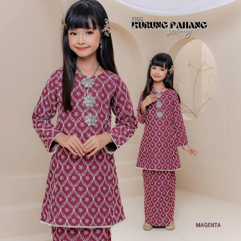 KURUNG PAHANG LEDANG BUDAK 4 COLOUR I KURUNG PAHANG I DESIGN TERBARU BY MOFF2U thumbnail 2