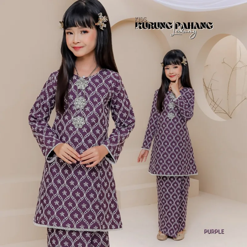 KURUNG PAHANG LEDANG BUDAK 4 COLOUR I KURUNG PAHANG I DESIGN TERBARU BY MOFF2U thumbnail 4