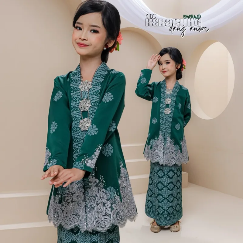 Kebarung Dang Anom Kids in 7 colour I Kebarung Budak I Raya 2026 by Moff Collection thumbnail 3