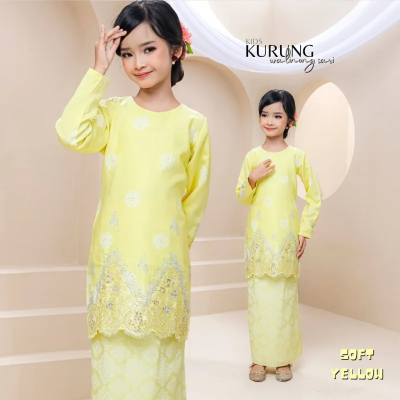KURUNG MODEN WALINONG SARI KIDS IN 5 COLOUR BY MOFF COLLECTION thumbnail 5
