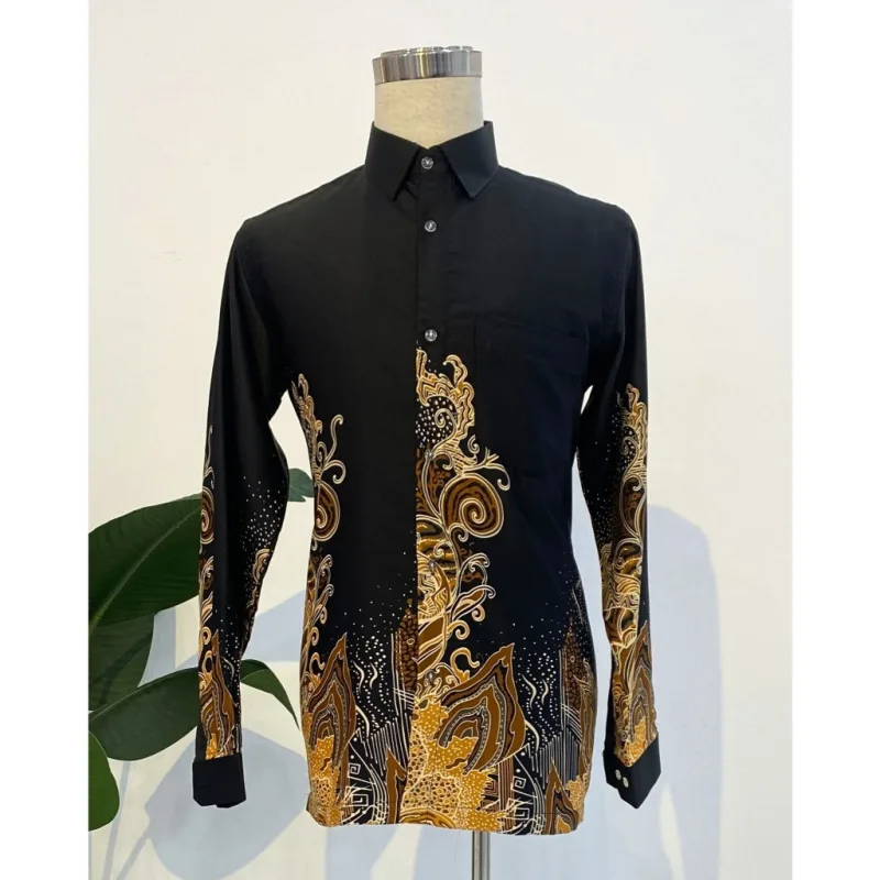 KEMEJA BAKAWALI CORAK BATIK | BATIK MALAYSIA | CORAK BATIK PRINTED | MATERIAL SELESA | PROMOSI HARGA RENDAH thumbnail 5