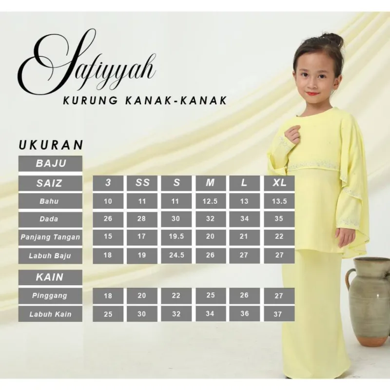 NEW DESIGN !! Kurung Moden Safiyyah Mom & Kids IN 5 COLOUR I Dinner I Tunang By Moff2U thumbnail 4