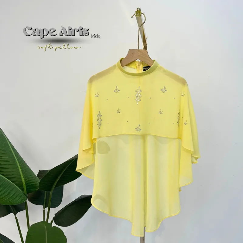 New Design !! Cape Airis BUDAK in 15 Colour I Nikah I Tunang I Kenduri I Dinner By Moff Collection thumbnail 2