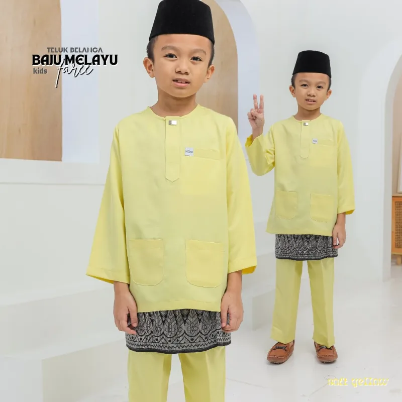 MOFF Kids BAJU Melayu Moden In 7 Colour | BAJU MELAYU BUDAK I TELUK BELANGA thumbnail 5