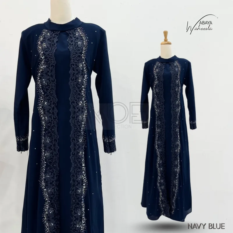 NEW ABAYA IN COLLECTION | ABAYA WAHEEDA TANPA SHAWL | IN 13 COLOUR thumbnail 3
