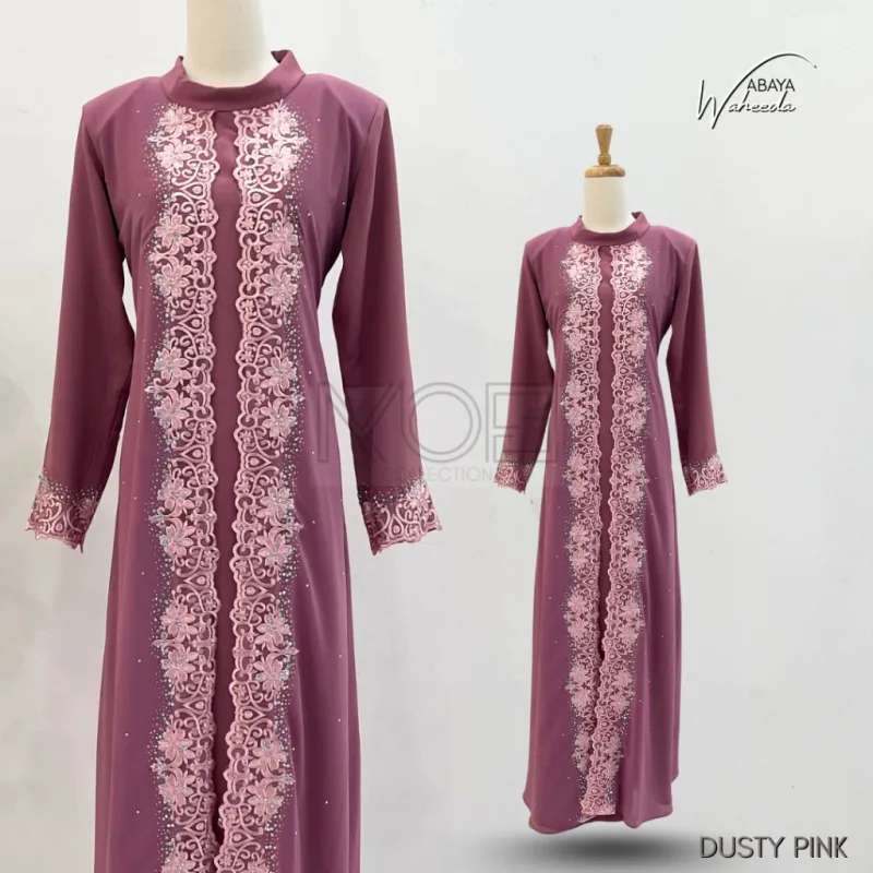 NEW ABAYA IN COLLECTION | ABAYA WAHEEDA TANPA SHAWL | IN 13 COLOUR thumbnail 4