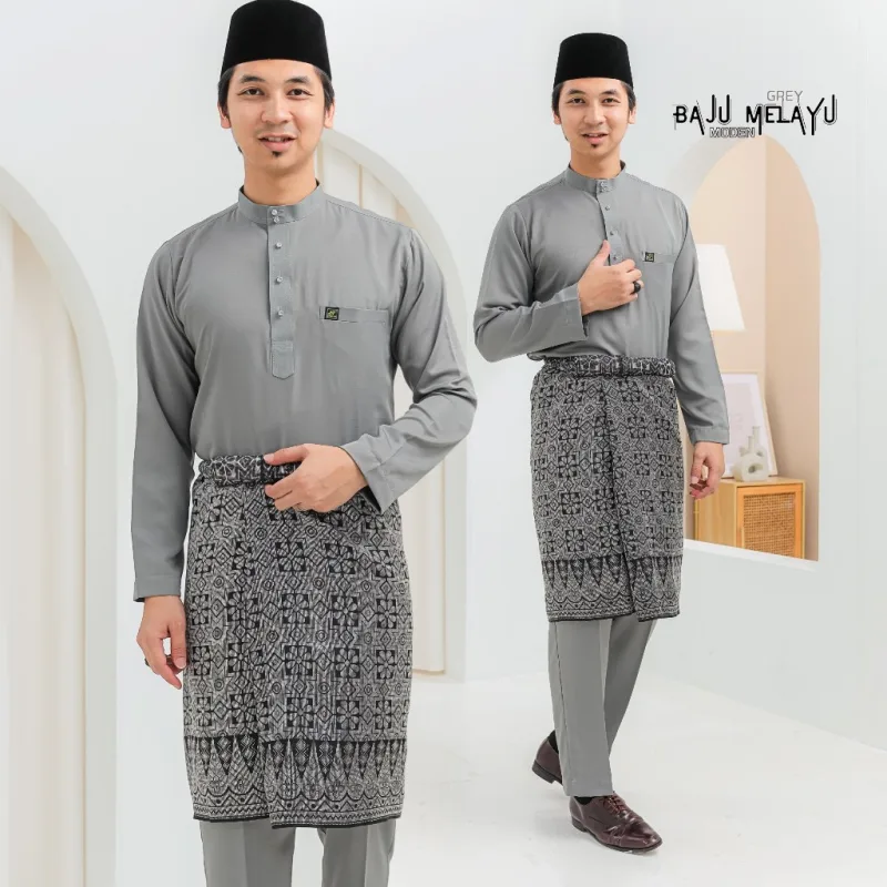 8 ITEM - 1 HARGA Bridal Set DRESS AFIYA IN GREY | Nikah Kahwin |Tunang | BY MOFF2U thumbnail 3