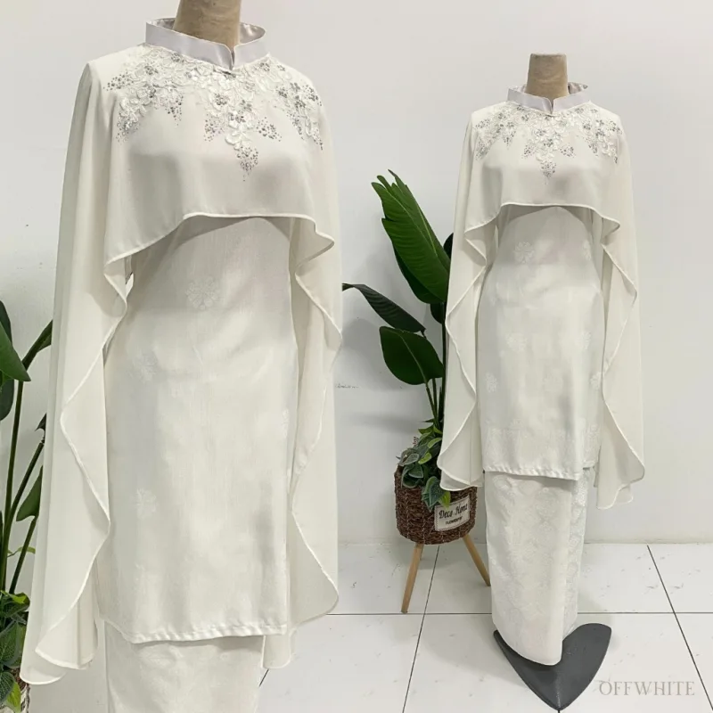NEW DESIGN !! Kurung Moden Neelam IN 12 COLOUR I Dinner I Tunang By Moff2U thumbnail 4