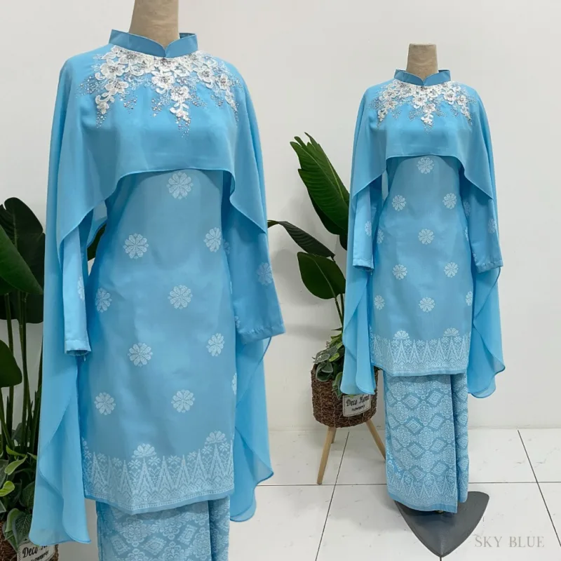 NEW DESIGN !! Kurung Songket Afiya IN 12 COLOUR I Dinner I Tunang By Moff2U thumbnail 5