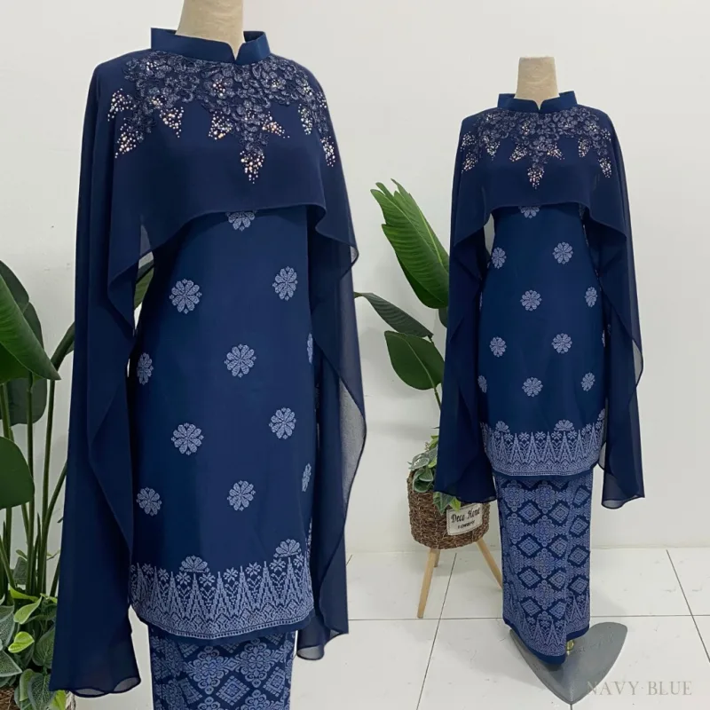 NEW DESIGN !! Kurung Songket Afiya IN 12 COLOUR I Dinner I Tunang By Moff2U thumbnail 4
