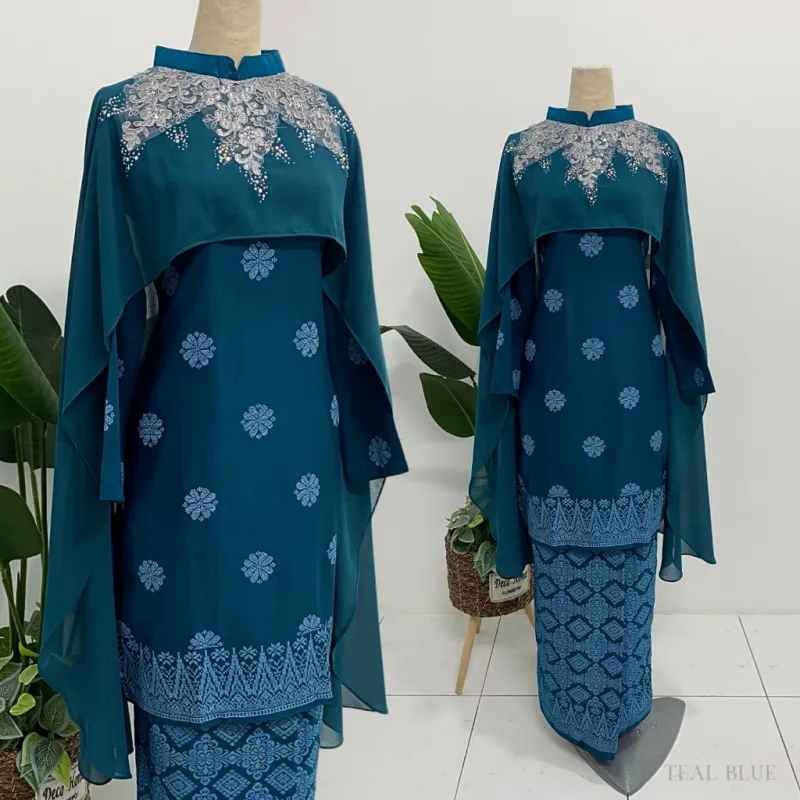 NEW DESIGN !! Kurung Songket Afiya IN 12 COLOUR I Dinner I Tunang By Moff2U thumbnail 3