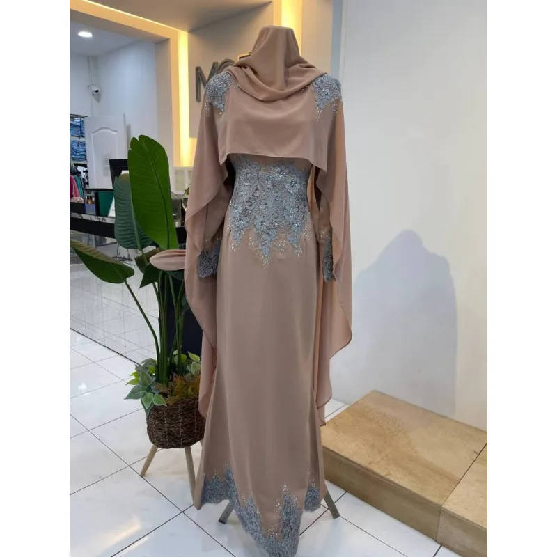 7 ITEM - 1 HARGA Bridal Set DRESS ASTIANA In SALMON | Nikah Kahwin |Tunang | BY MOFF2U thumbnail 3