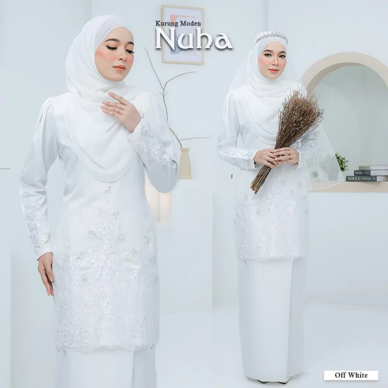 Moff Kurung Moden Nuha In 4 Colour I Kurung Moden I Tunang I Nikah By Moff2U thumbnail 2