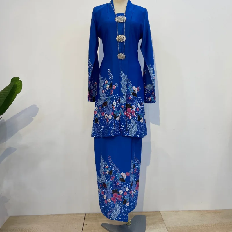 NEW DESIGN !!!!!! KEBARUNG BATIK TERBARU FESYEN KEBARUNG AMEENAH | CUTTING LOOSE | BF FRIENDLY | COLOUR YANG MENARIK thumbnail 2
