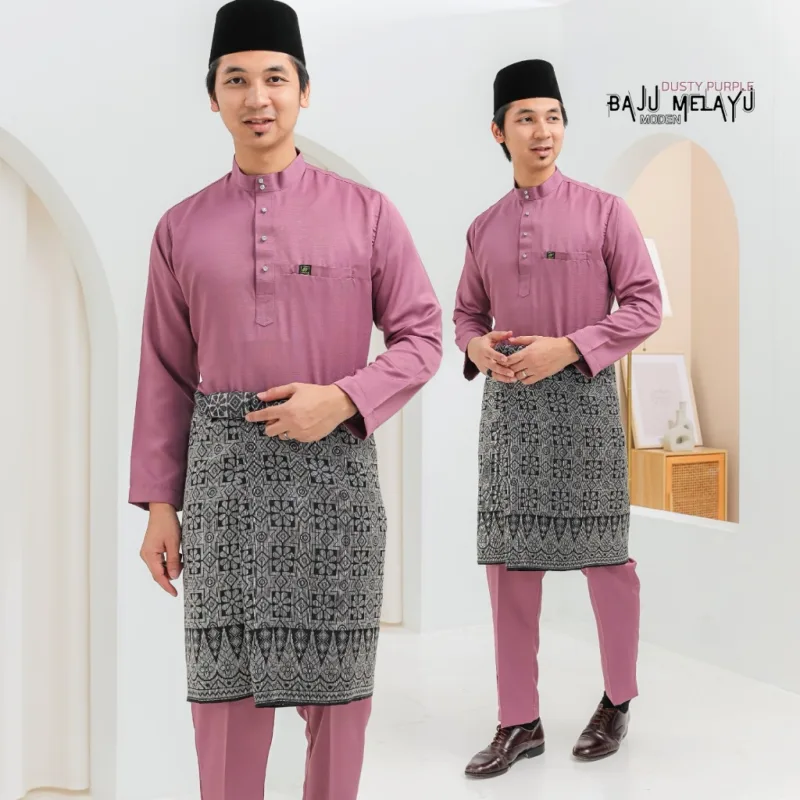 Moff Set Family BAJU Kurung Moden MIRA Filzah IN DUSTY PURPLE I Dewasa | Budak by MOFF2U thumbnail 5