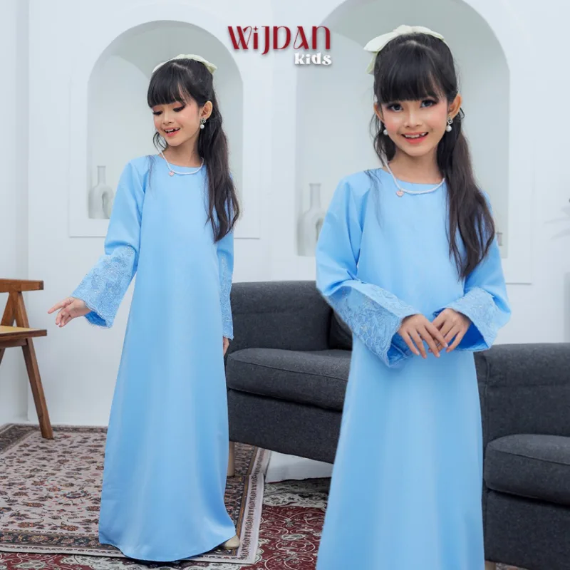 ABAYA WIJDAN NEW DESIGN FOR KIDS IN 5 COLOUR I ABAYA I KIDS BY MOFF2U thumbnail 5