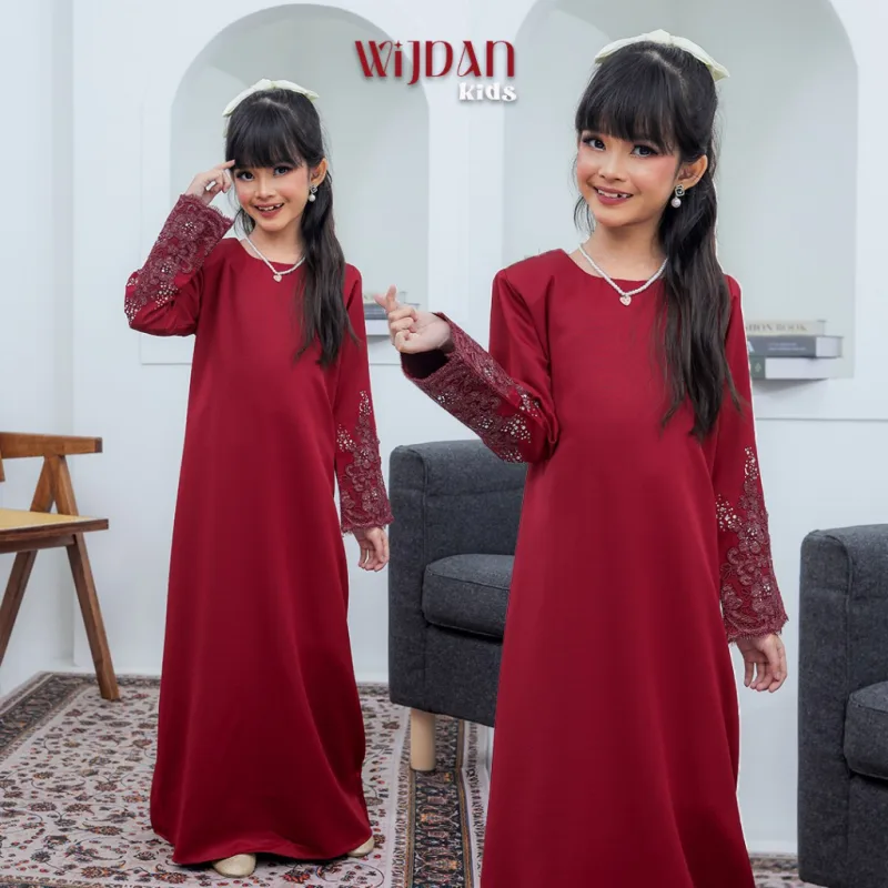 ABAYA WIJDAN NEW DESIGN FOR KIDS IN 5 COLOUR I ABAYA I KIDS BY MOFF2U thumbnail 3