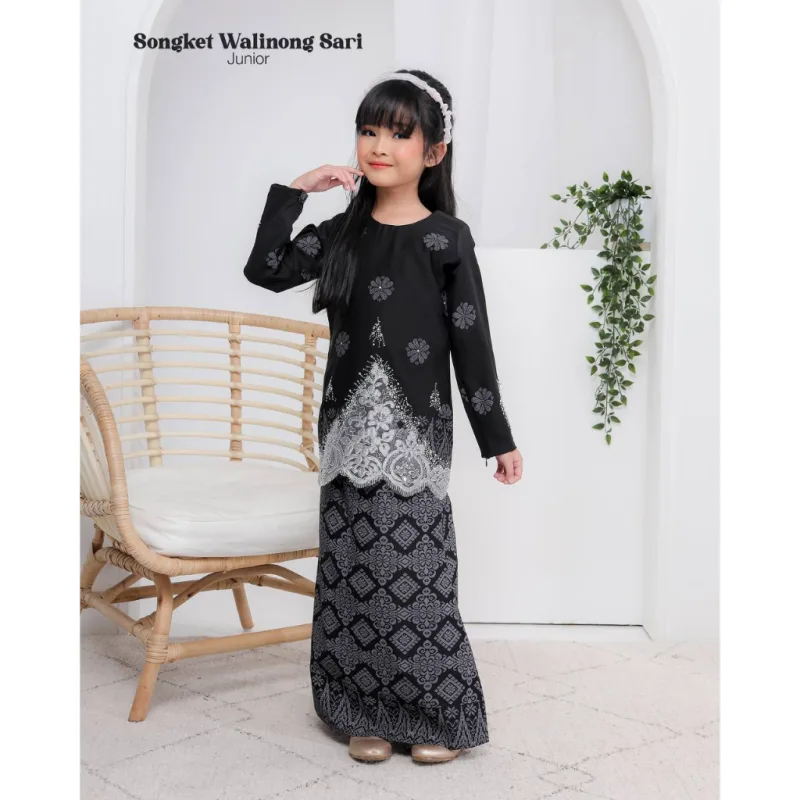 KURUNG MODEN WALINONG SARI KIDS IN 5 COLOUR BY MOFF COLLECTION thumbnail 2