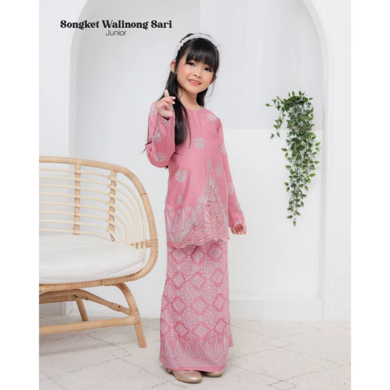 KURUNG MODEN WALINONG SARI KIDS IN 5 COLOUR BY MOFF COLLECTION thumbnail 4