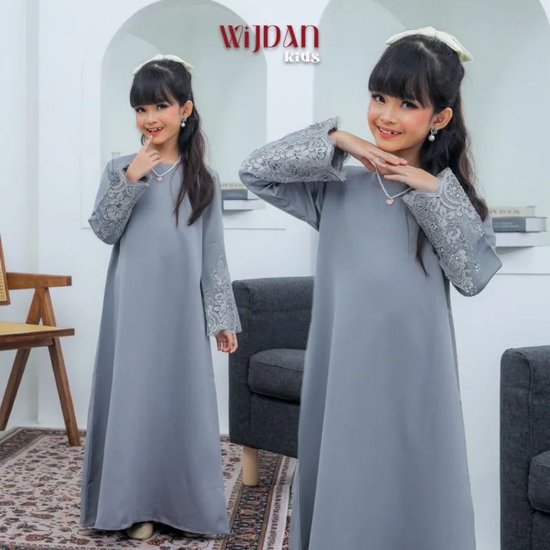 ABAYA WIJDAN NEW DESIGN FOR KIDS IN 4 COLOUR I ABAYA I KIDS BY MOFF2U thumbnail 2